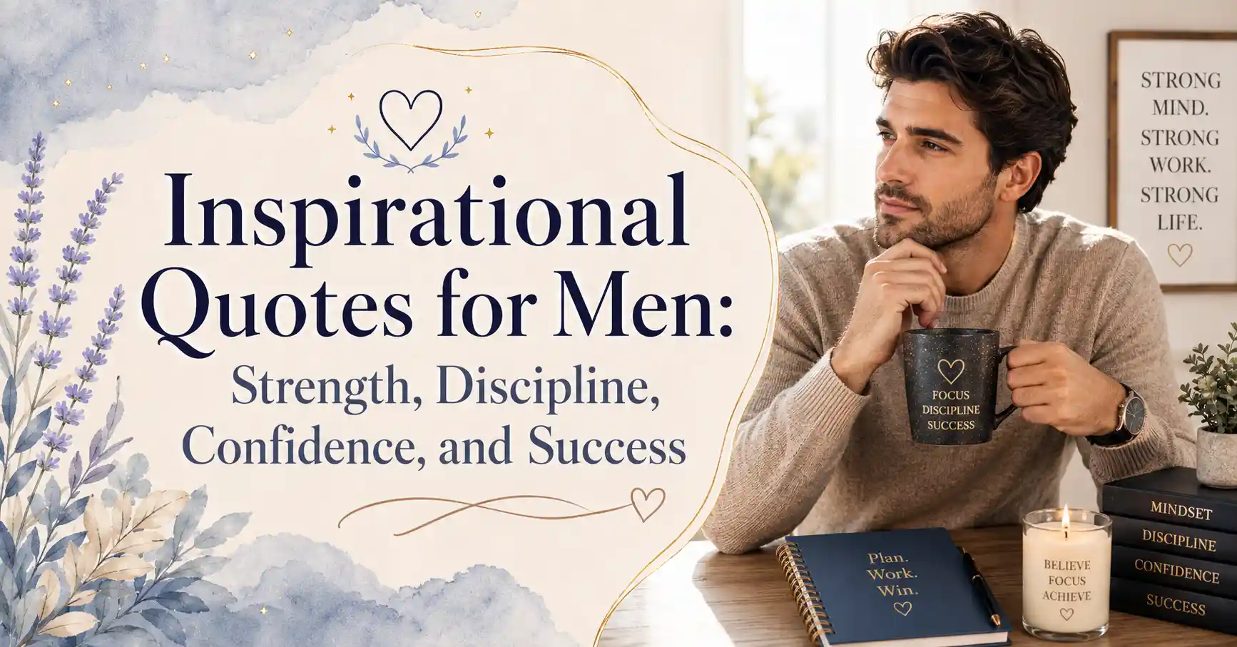 Inspirational Quotes for Men: Strength, Discipline, Confidence, and Success