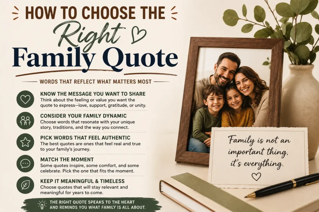 How to Choose the Right Family Quote