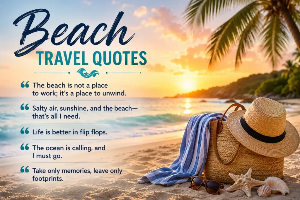 Beach Travel Quotes