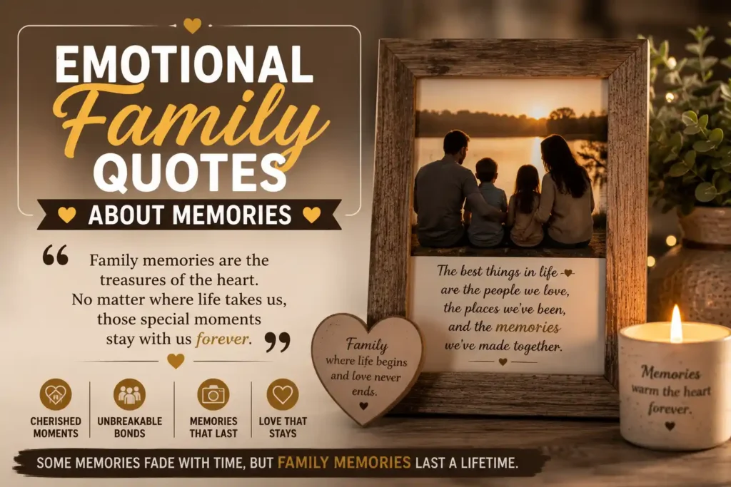 Emotional Family Quotes About Memories