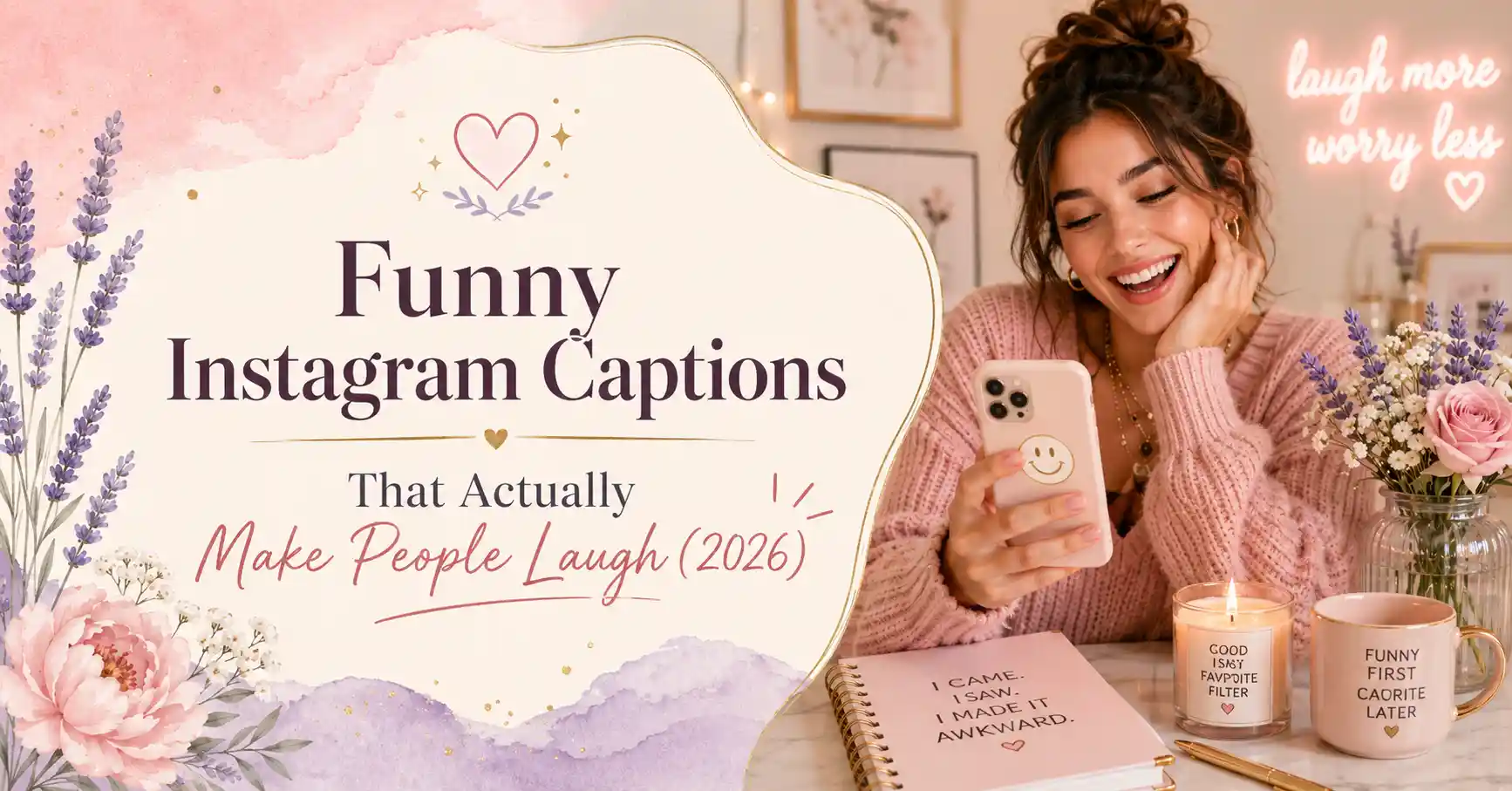 300+ Funny Instagram Captions That Actually Make People Laugh (2026)