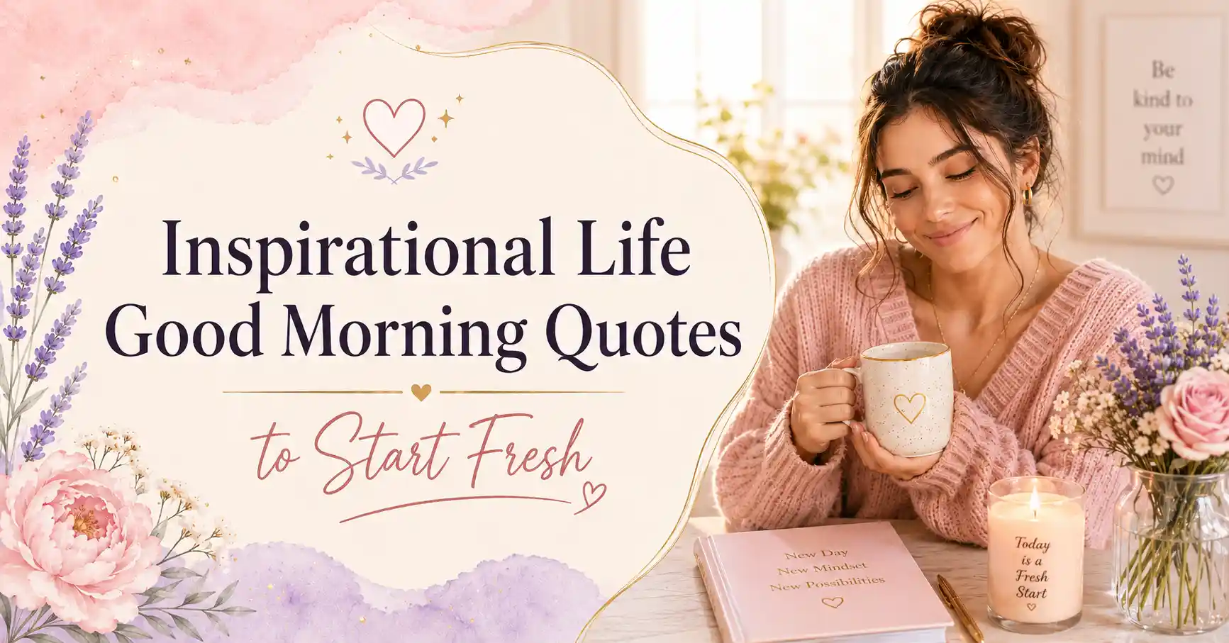 Inspirational Life Good Morning Quotes to Start Fresh