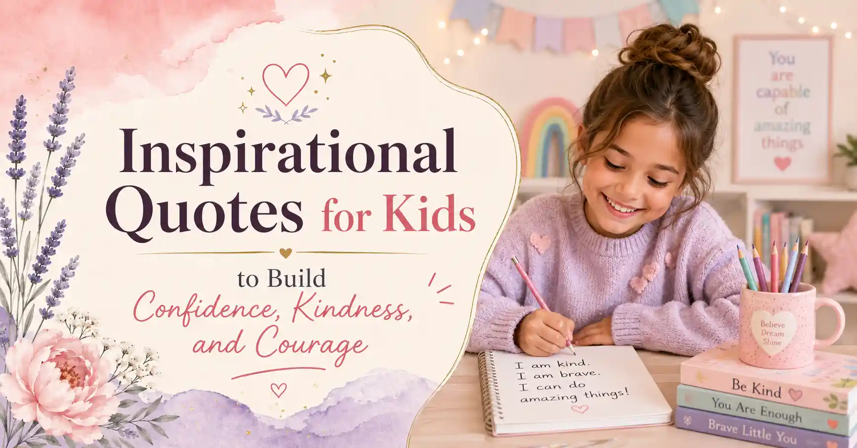 Inspirational Quotes for Kids to Build Confidence, Kindness, and Courage