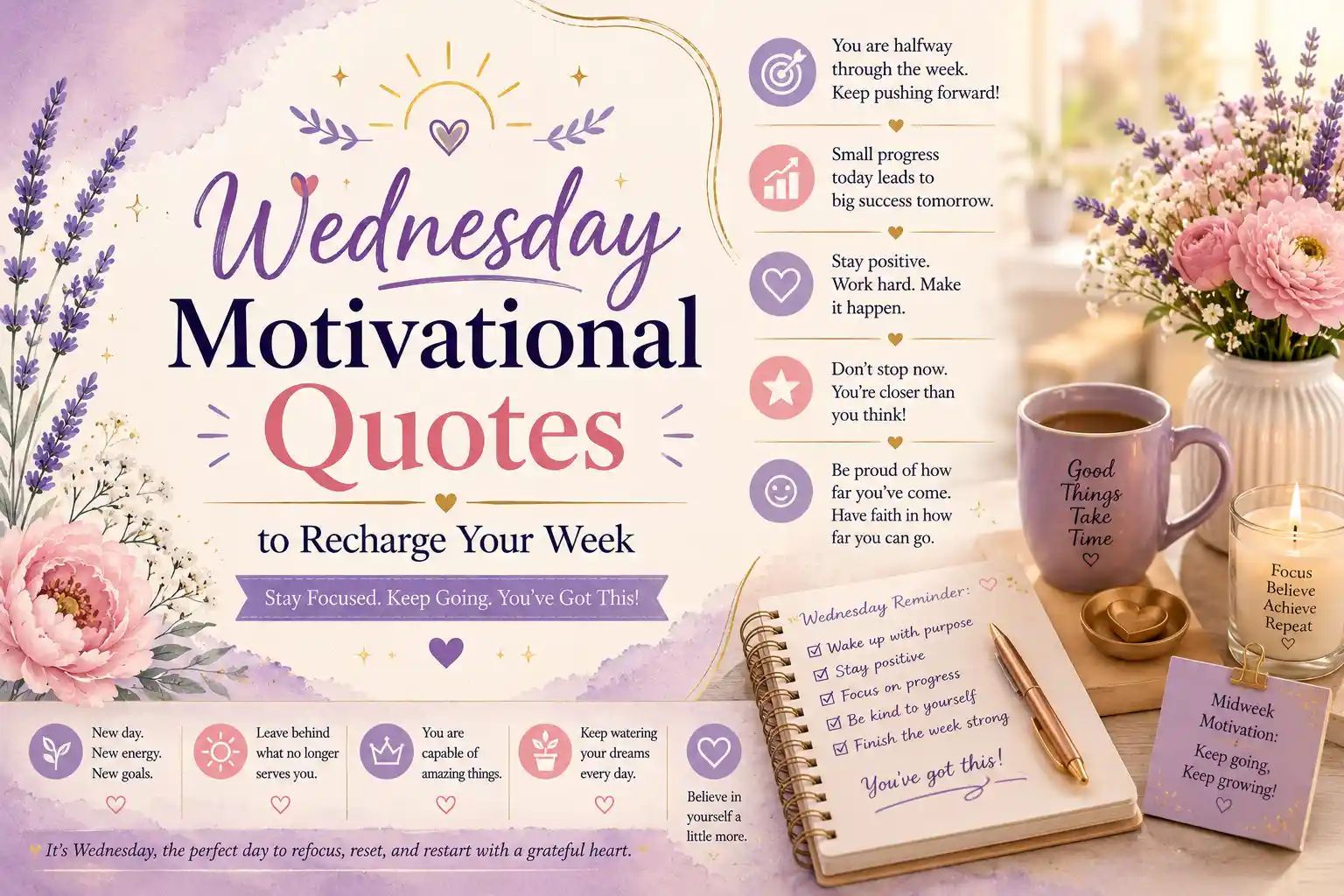 Wednesday Motivational Quotes to Recharge Your Week
