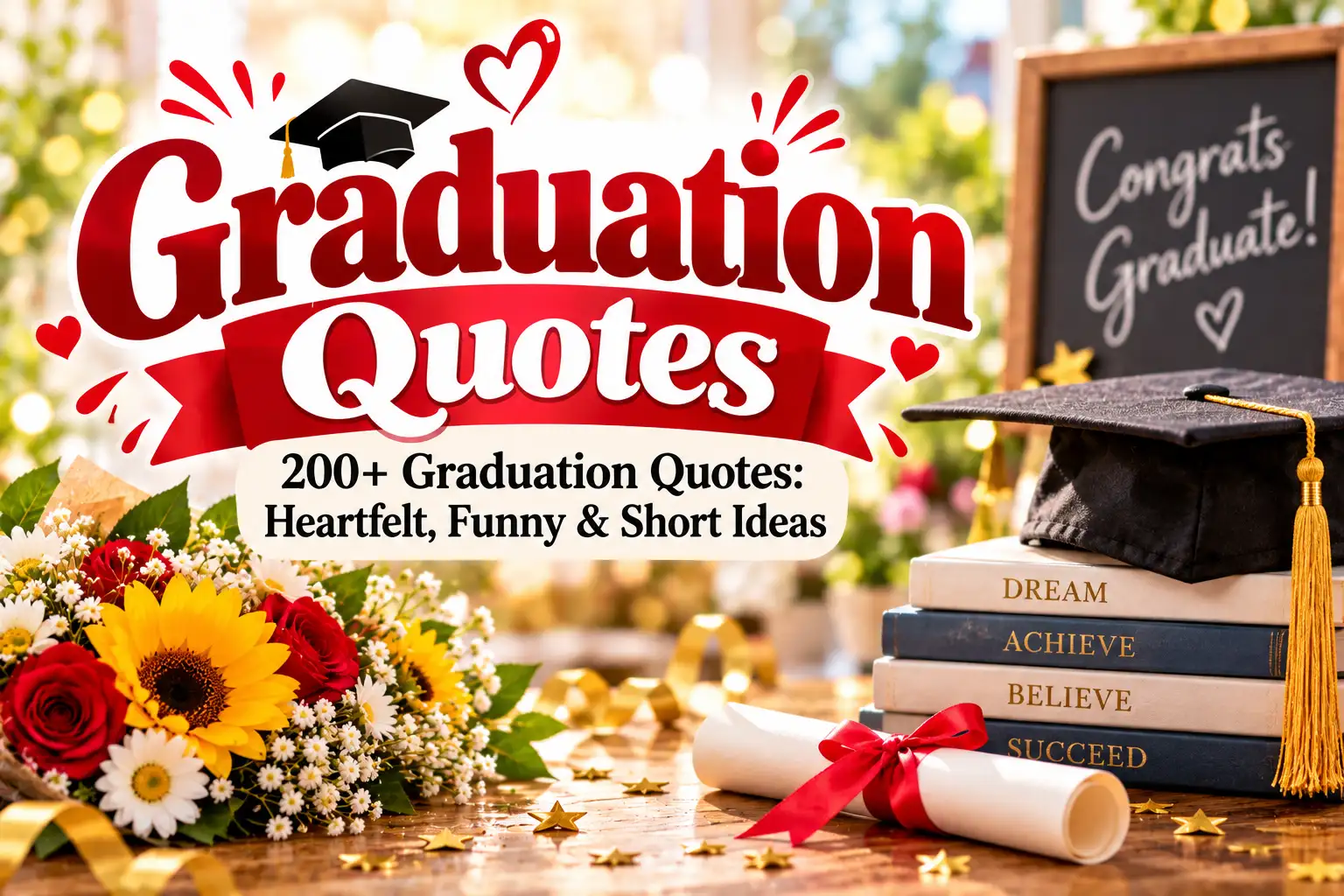 200+ Graduation Quotes: Heartfelt, Funny & Short Ideas