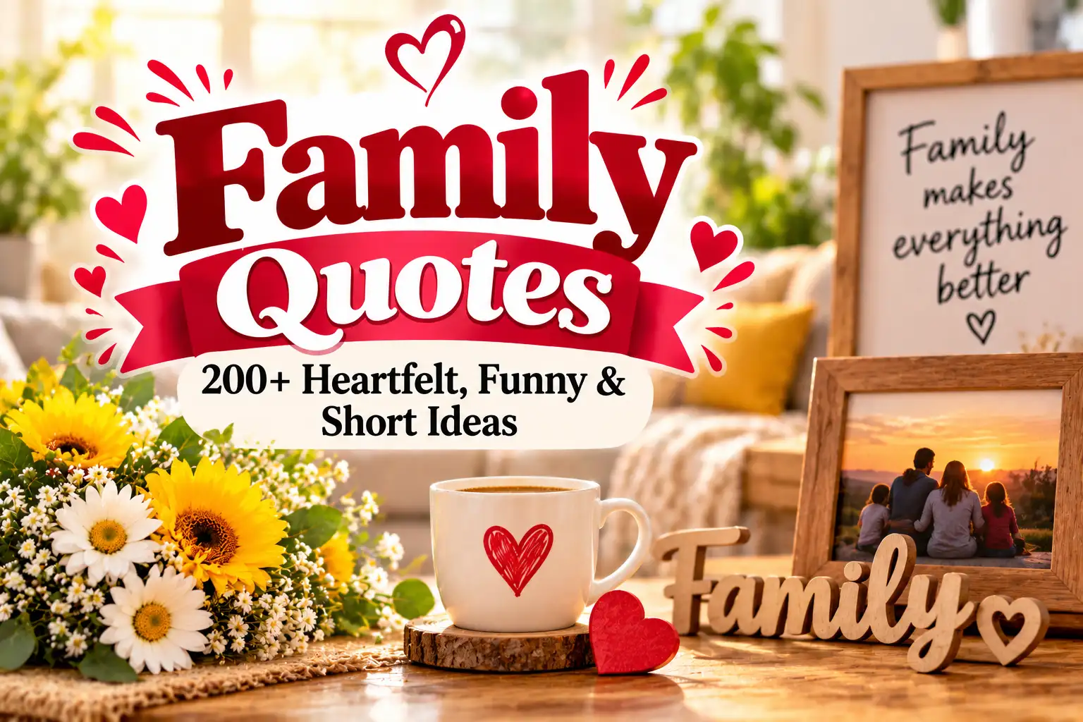 Family Quotes: 200+ Heartfelt, Funny & Short Ideas