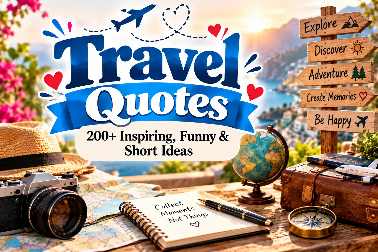 Travel Quotes: 200+ Inspiring, Funny & Short Ideas