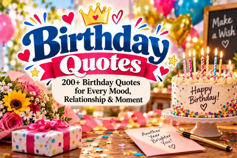 200+ Birthday Quotes for Every Mood, Relationship & Moment