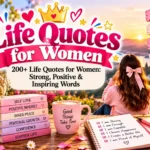 200+ Life Quotes for Women: Strong, Positive & Inspiring Words
