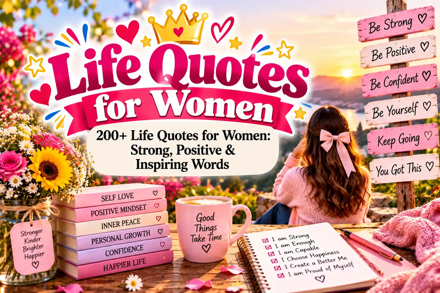 200+ Life Quotes for Women: Strong, Positive & Inspiring Words